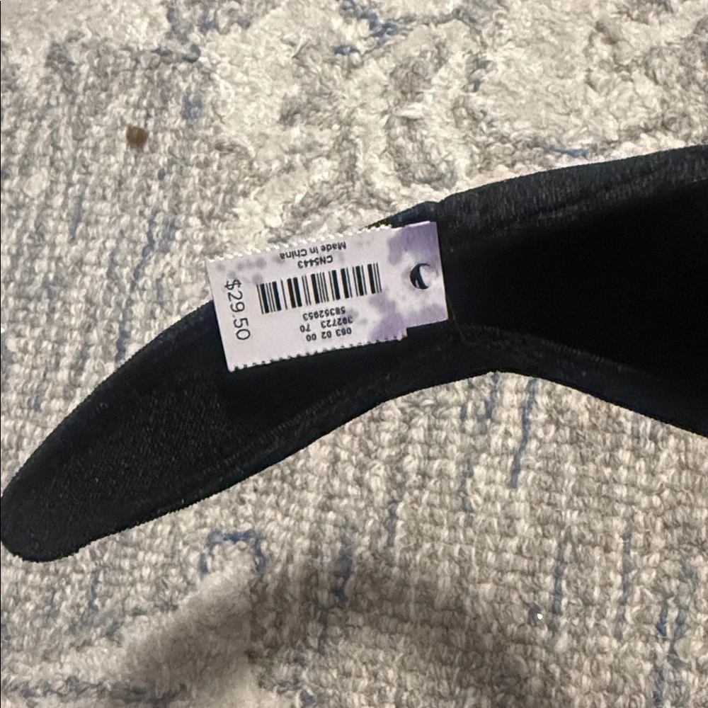Talbots black velvet